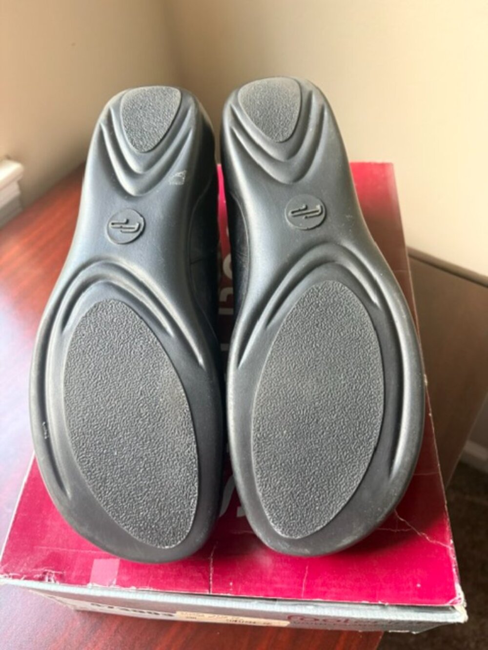 Footprints by Birkenstock Savona Black Leather Comfort Flats EU 39 US 8 - Picture 5 of 11